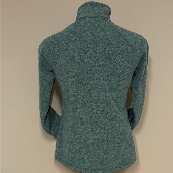 Eddie Bauer Sea Green Fleece Full Zip Sweater / Jacket; Cozy; Size:  XS - Picture 6 of 9